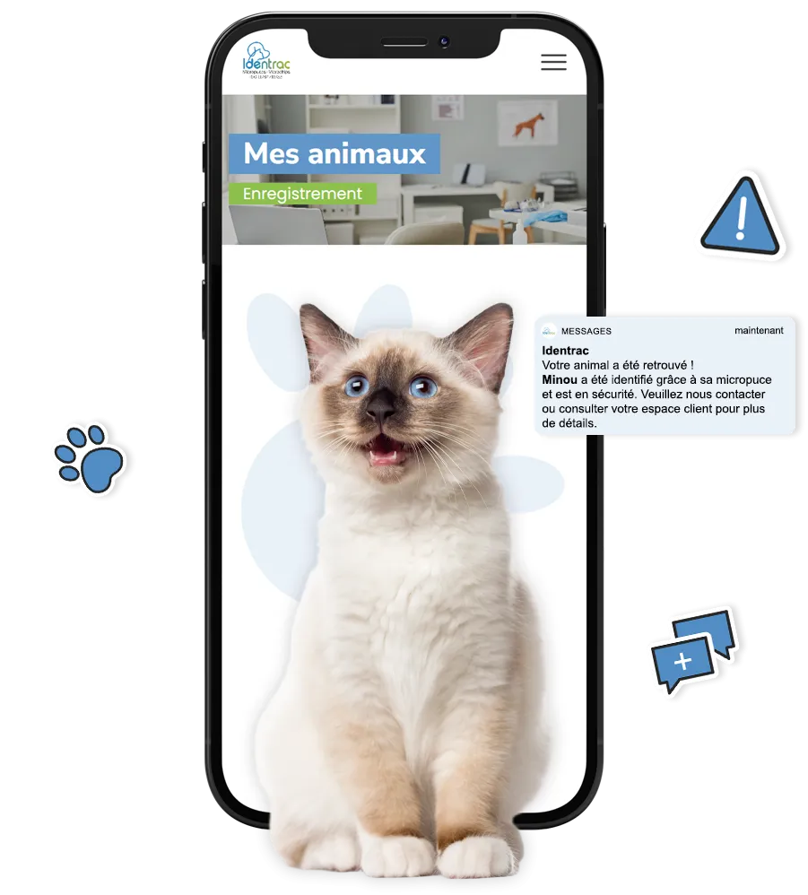Numérisation de la micro-puce : Alerte instantanée